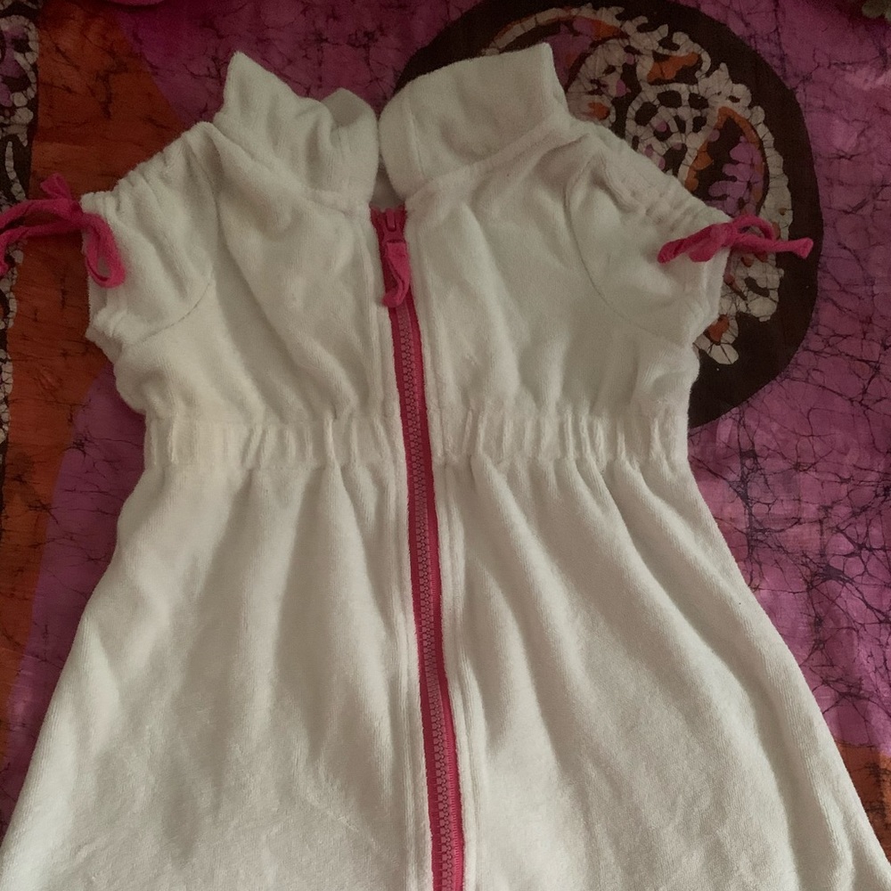 Terry Cloth material coverup-size 3T